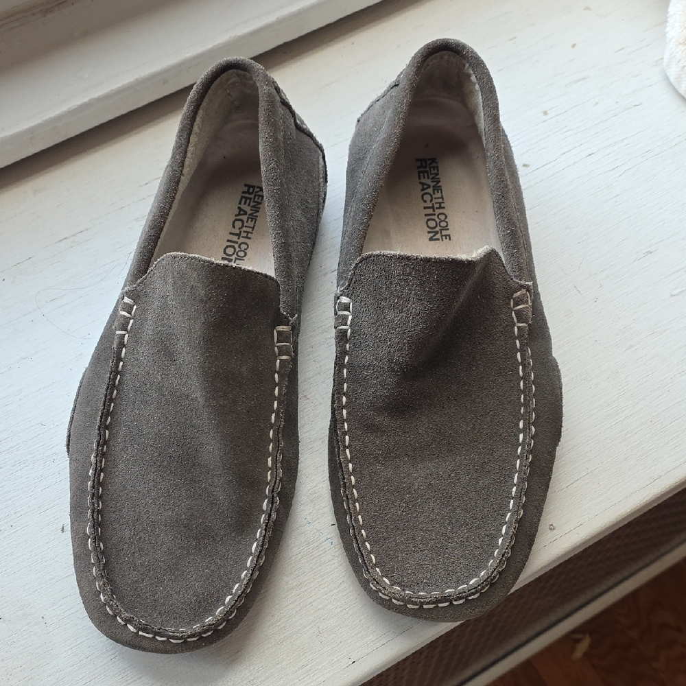 Kenneth Cole Reaction Charcoal Men's Slip-Ons